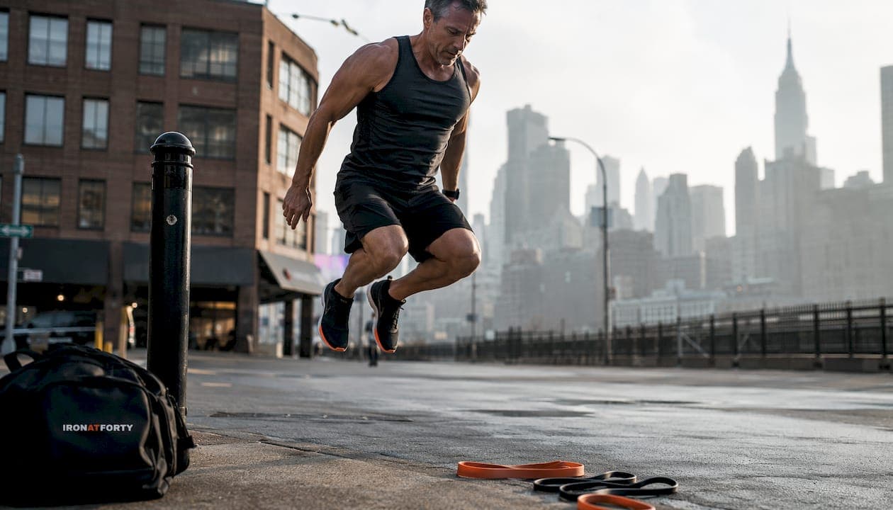 HIIT Workout Routine for Men Over 40: Strength First